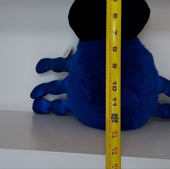 Jumbo Y2K BUG Blue/Black Plush with Tags - Picture 6 of 6